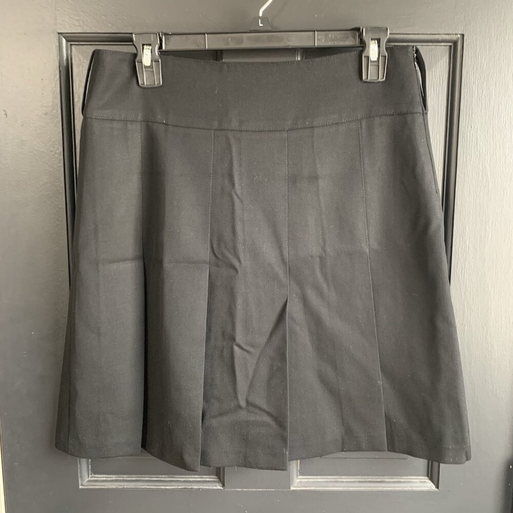 Burberry London womens skirt wool black size US 6 Made in Italy - Picture 2 of 7